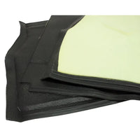 Under Cab Seat Rubber Mats Black Pair: T2 Split Bus (1963-1967)