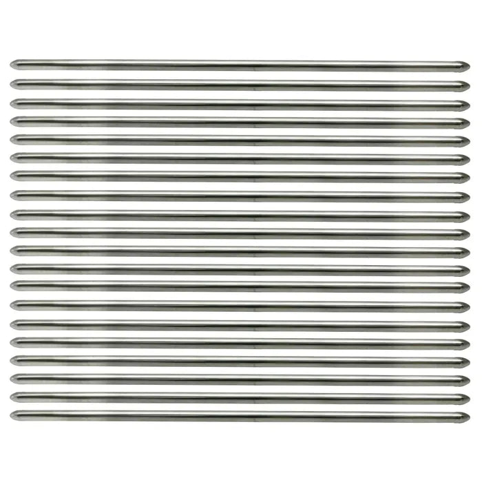 Aircooled Accessories VW T2 Split Samba Deluxe Rear Side Vent Trim Set (Polished Stainless) 1964 - 1967