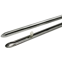 Aircooled Accessories VW T2 Split Samba Deluxe Rear Side Vent Trim Set (Polished Stainless) 1964 - 1967