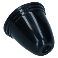 Wiper switch knob, Black (4mm)