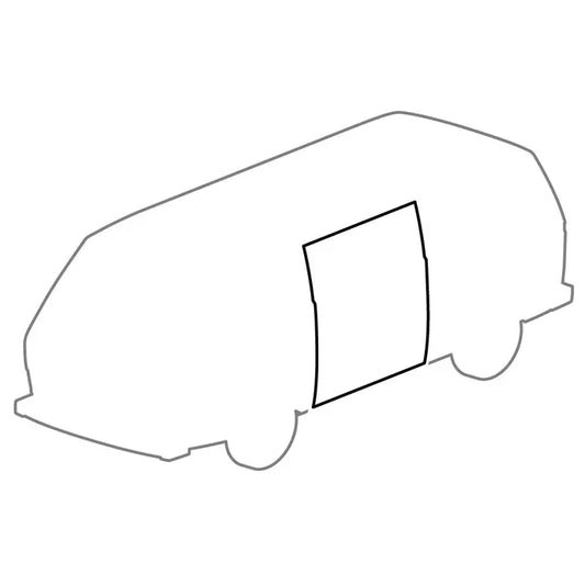 Sliding Door Seal Nearside (Left) VW T25 1979–1992