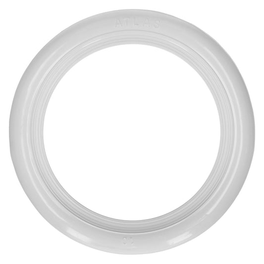 White wall ring 10 inch, 4 pieces