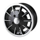 Wheel Gasburner, polished/black, 4 lug (4x130), 5.5 x 15&quot;, ET +22