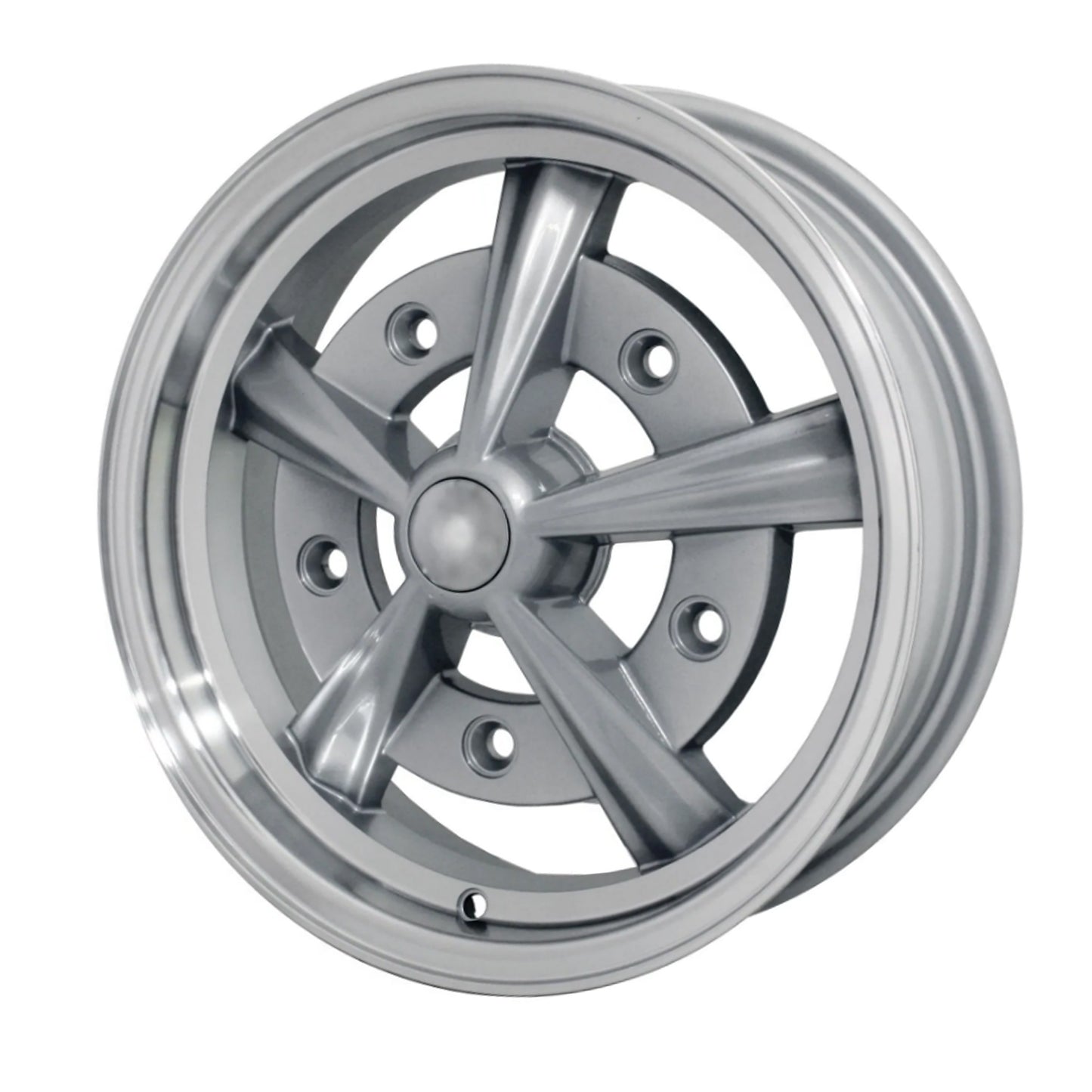 Wheel Rader, polished/silver, 5 lug (5x205), 5 x 15&quot;, ET +20