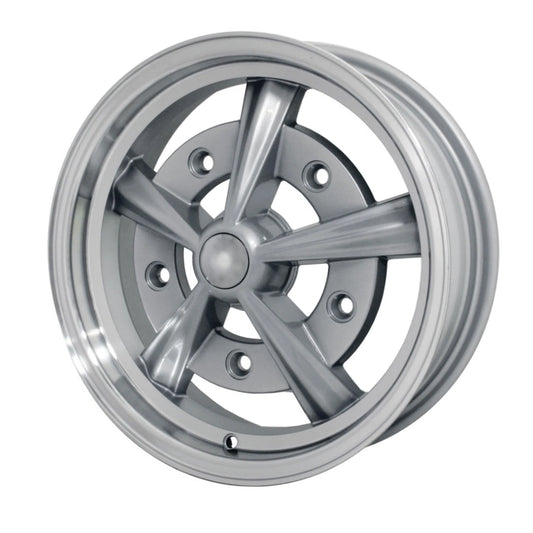 Wheel Rader, polished/silver, 5 lug (5x205), 5 x 15&quot;, ET +20