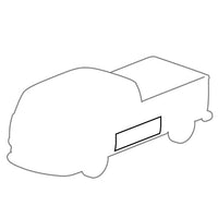 Locker Door Seal for Single or Double Cab Pick-Up: T2 Bay (1968-1979), T2 Split Bus (1955-1967)
