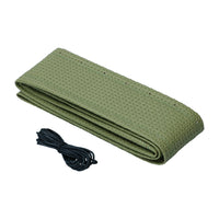 Steering wheel cover vinyl (40cm/15,5&quot;), khaki green