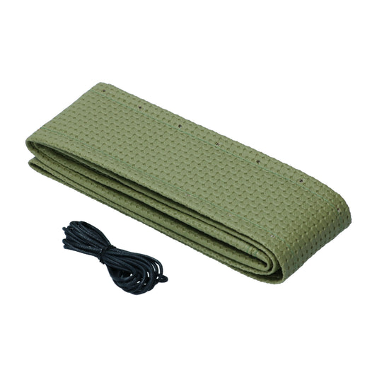 Steering wheel cover vinyl (45cm/17,5&quot;), khaki green
