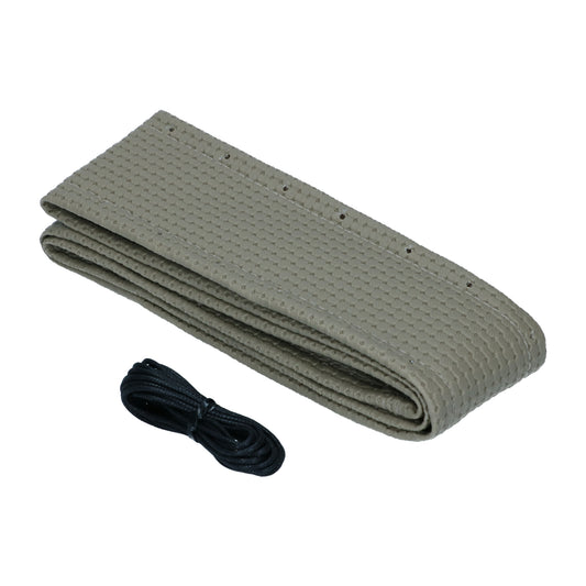 Steering wheel cover vinyl (45cm/17,5&quot;), beige