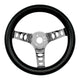 Steering wheel 3 spokes, 12 inch