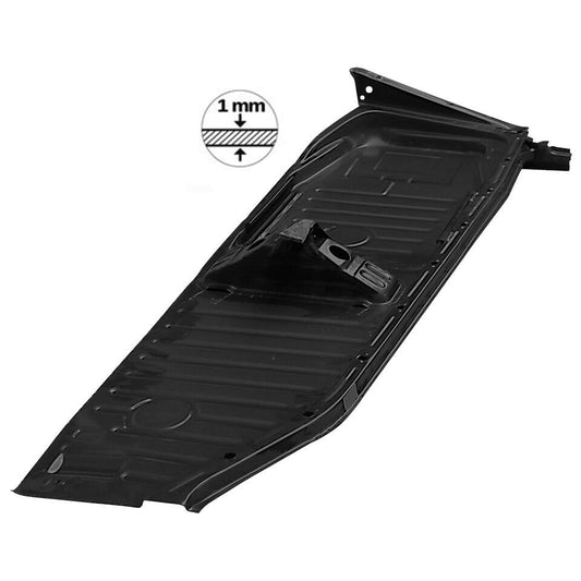 Floor plate with seat hump, left, 1.00mm