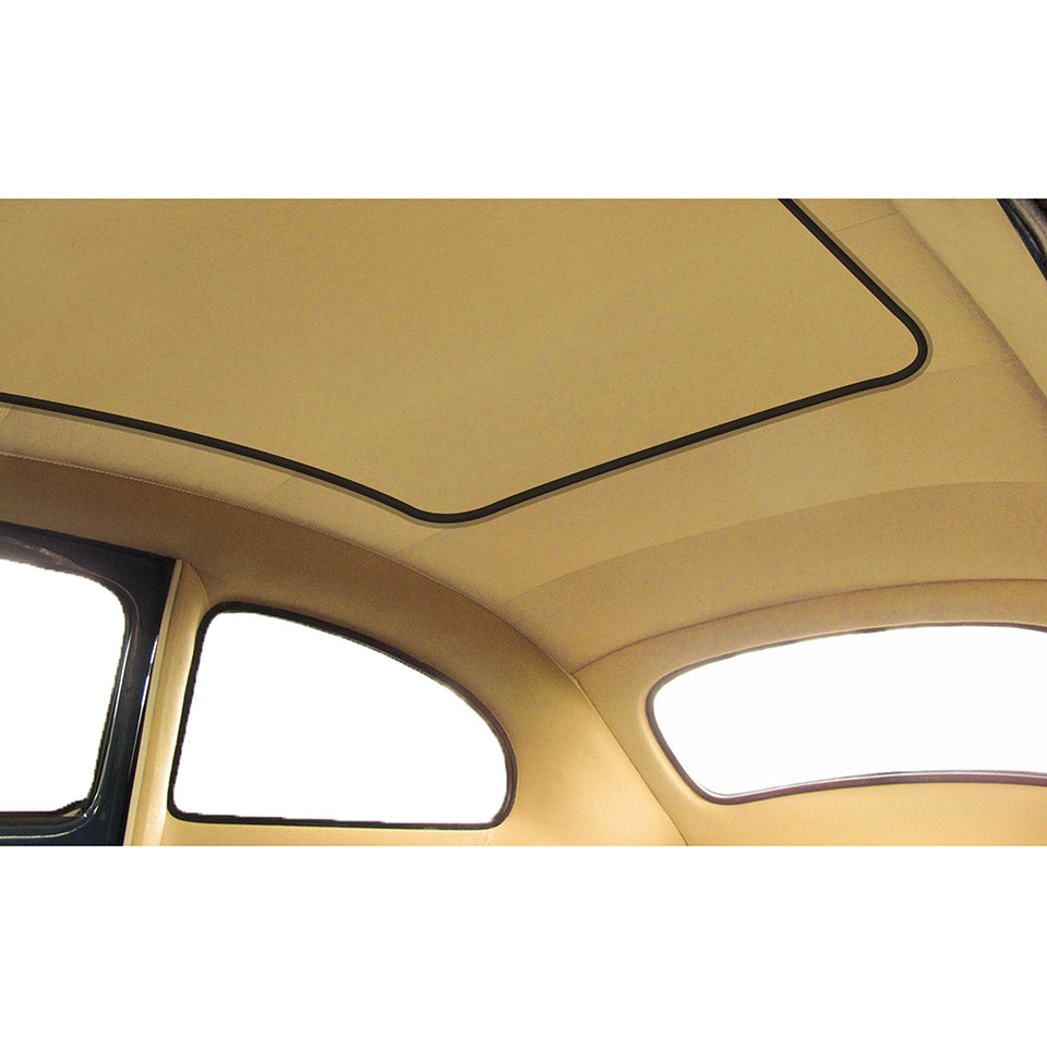 Headlining, cotton beige, for sliding roof