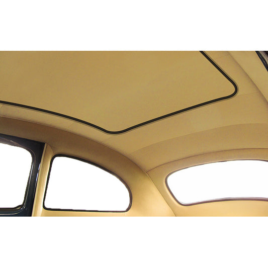 Headlining, cotton beige, for sliding roof