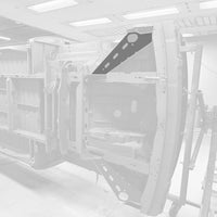 Chassis section front transverse underside, right T25 Bus 05/79-07/92