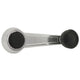 Window Winder Handle Chrome With Black Knobs: Beetle (1973-1979), T2 Bay (1973-1979), T25 (1980-1992)