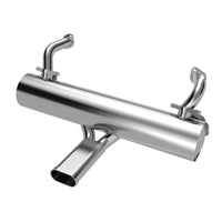 Exhaust 'Sebring Style', without pre-heat risers