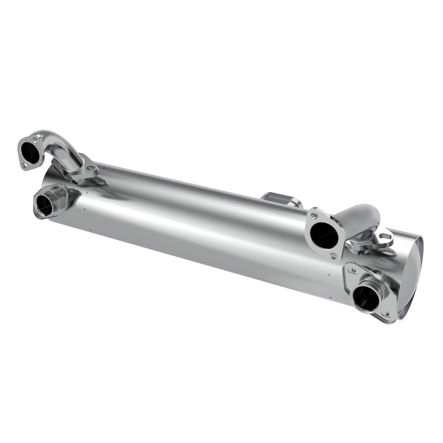 Exhaust 'Sebring Style', without pre-heat risers