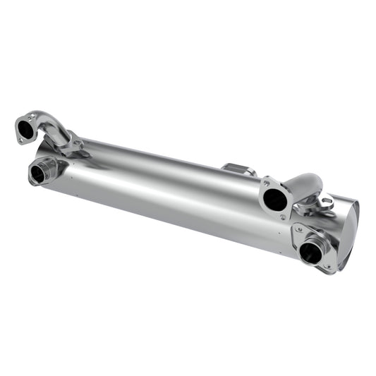 Exhaust 'Sebring Style', without pre-heat risers Beetle, Karmann Ghia 1300-1600cc