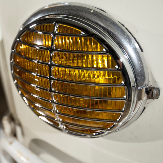 356 Headlight grill. Stainless steel with triple chrome finish. Early Beetle & Splitty