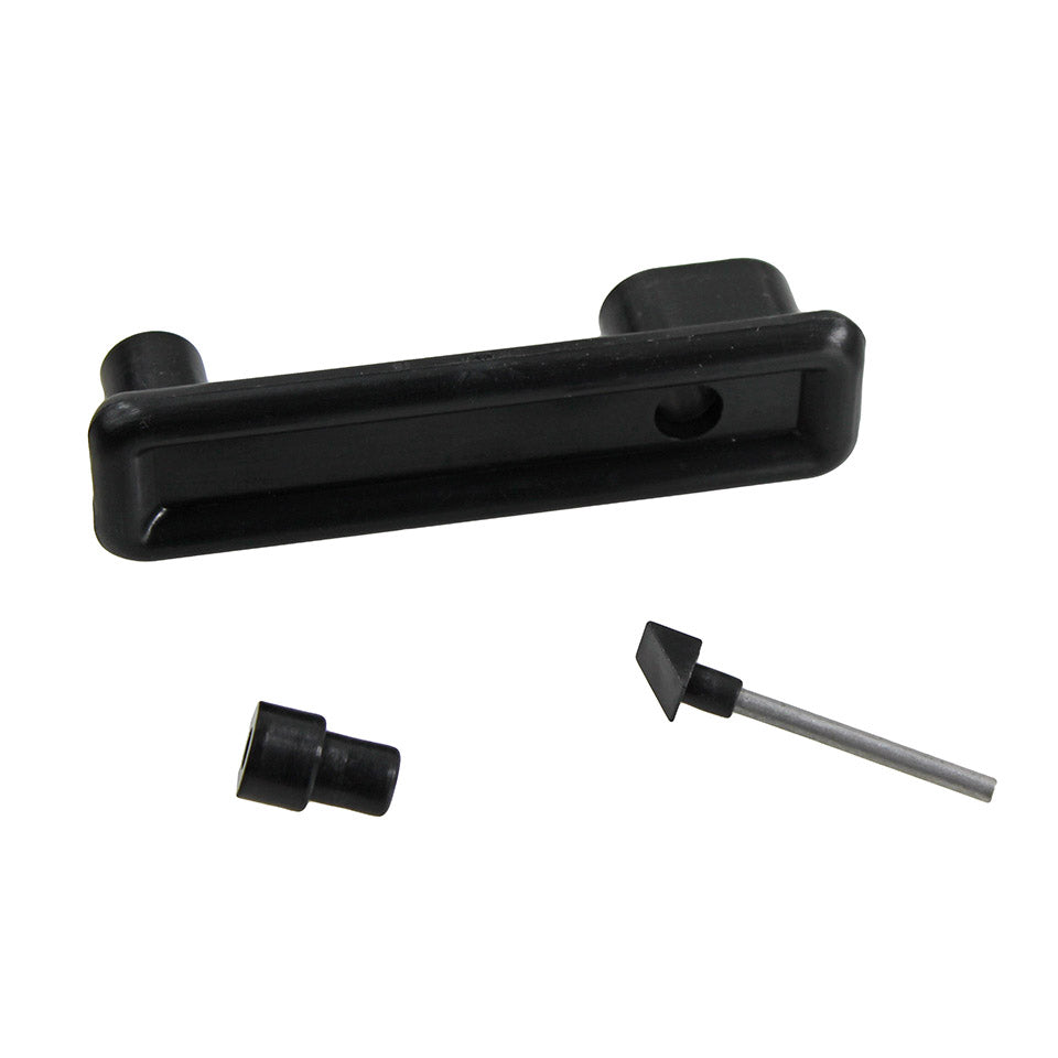 Cupboard door handle black, Westfalia