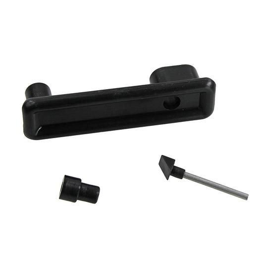 Cupboard door handle black, Westfalia