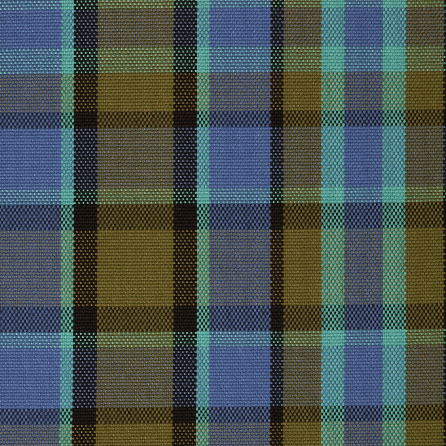Westfalia upholstery, blue/green (per metre)