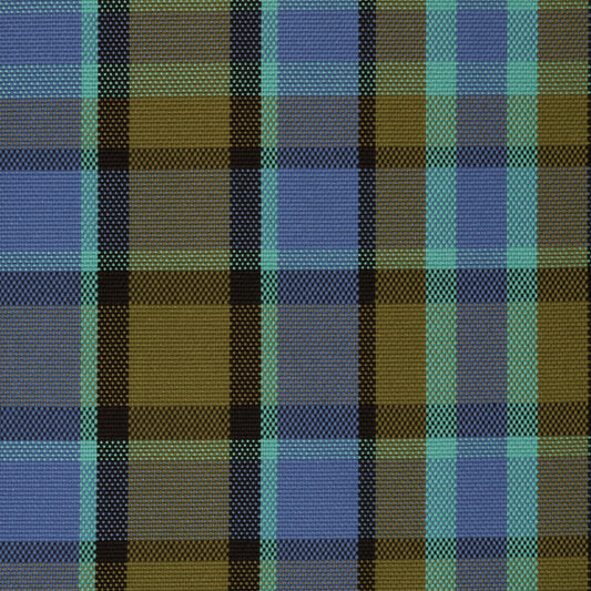 Westfalia upholstery, blue/green (per metre)