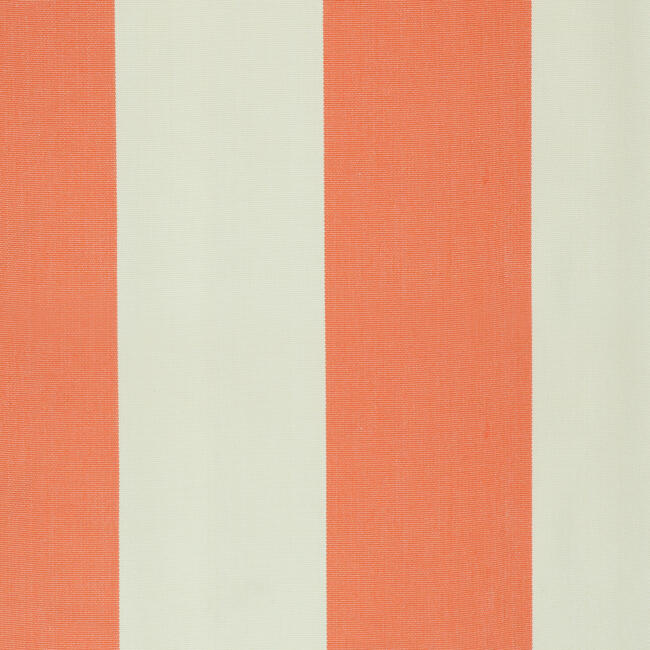 Westfalia tent fabric orange/white (per meter)