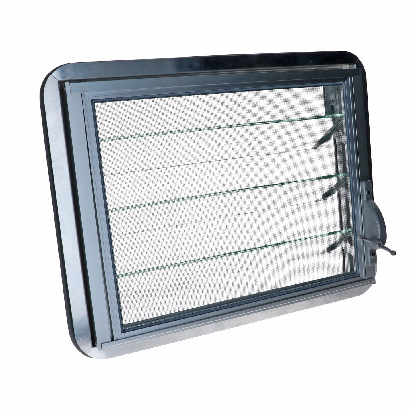 Westfalia louvre window, complete