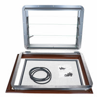 Westfalia louvre window, complete