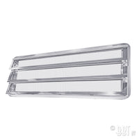 Westfalia louvre window complete, knob right