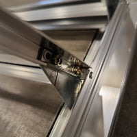 Westfalia louvre window brackets 
