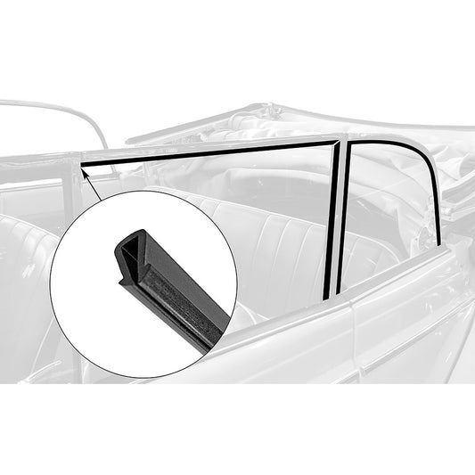 Seals sidewindow/Frame convertible - kit (front+back)