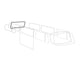 Rear window seal. German quality with preformed corners, each