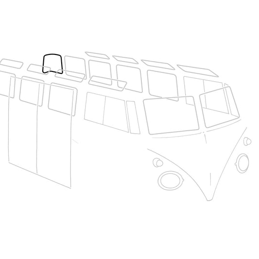 Corner window seal