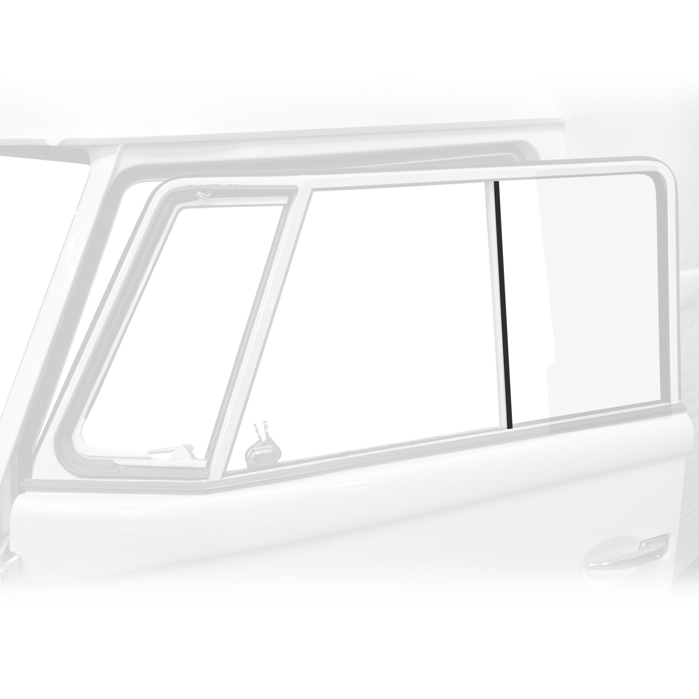 Sliding window scrapers, as pair
