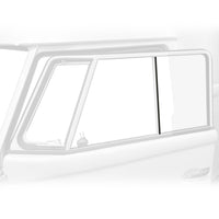 Sliding window scrapers, as pair