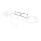 Side window seal 'Deluxe' (plastic trim) TQ