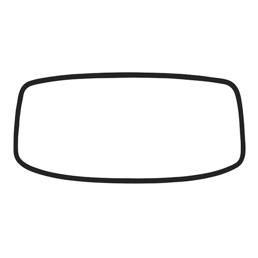 Front window seal 'Deluxe' (alu trim) Bus 08/67-07/79