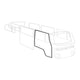 Door seal, right, each, German quality