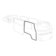 Door seal, right, each