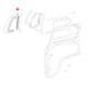 Vent wing door seal for non opening windows, each