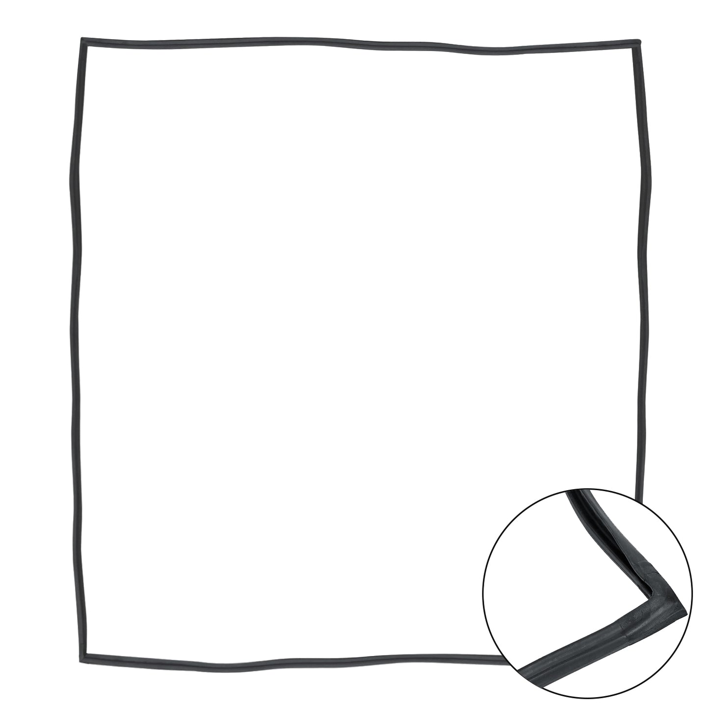 Sliding door seal, left, Top Quality