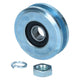 Guide bearing, central sliding door hinge