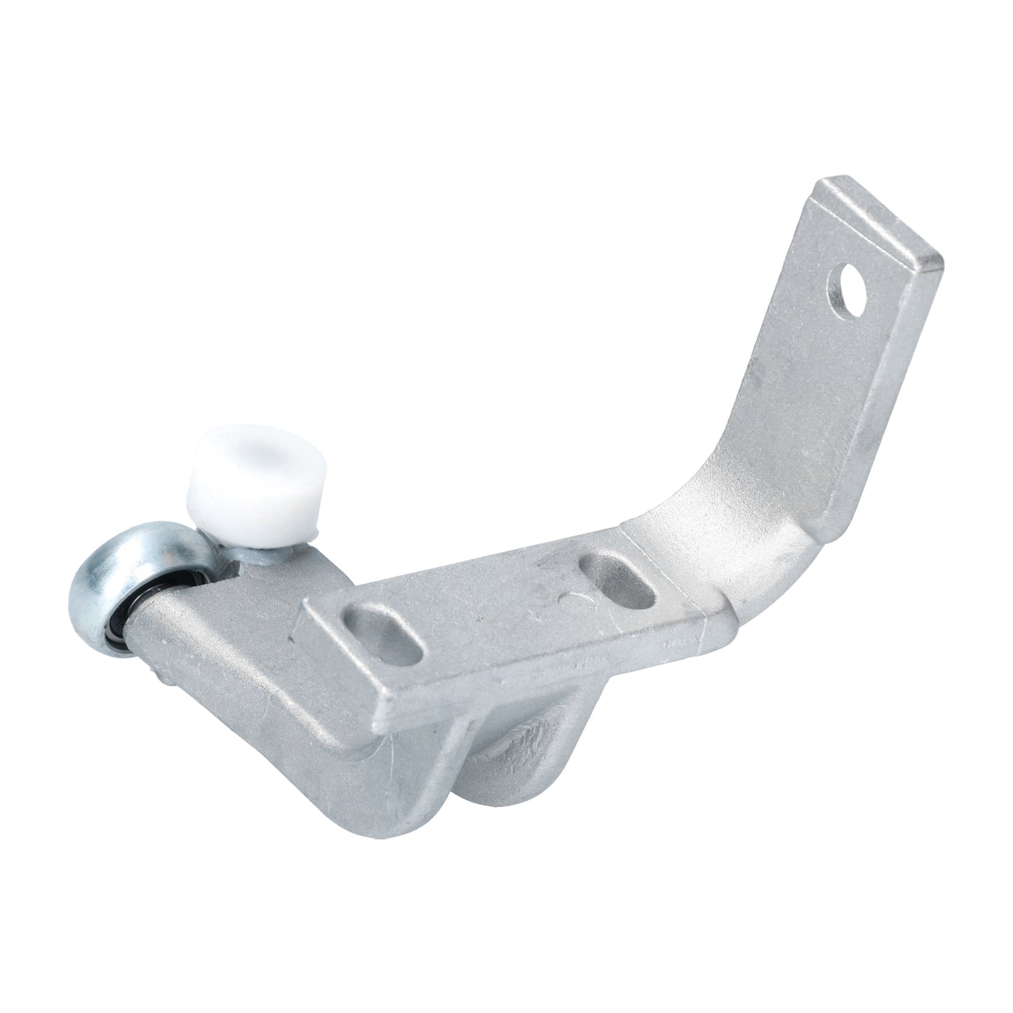 Lower bracket with roller slidingdoor