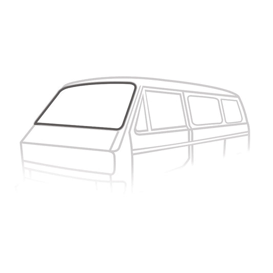 Windshield seal 'Deluxe' (plastic trim)