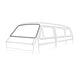 Windshield seal 'Deluxe' (plastic trim)