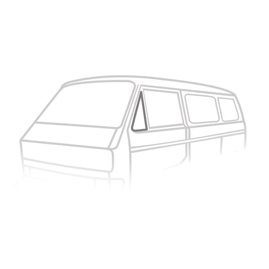 Door vent wing seal left