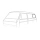Rear side window seal L/R