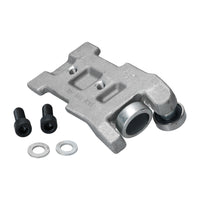 Lower bracket with roller for slidingdoor
